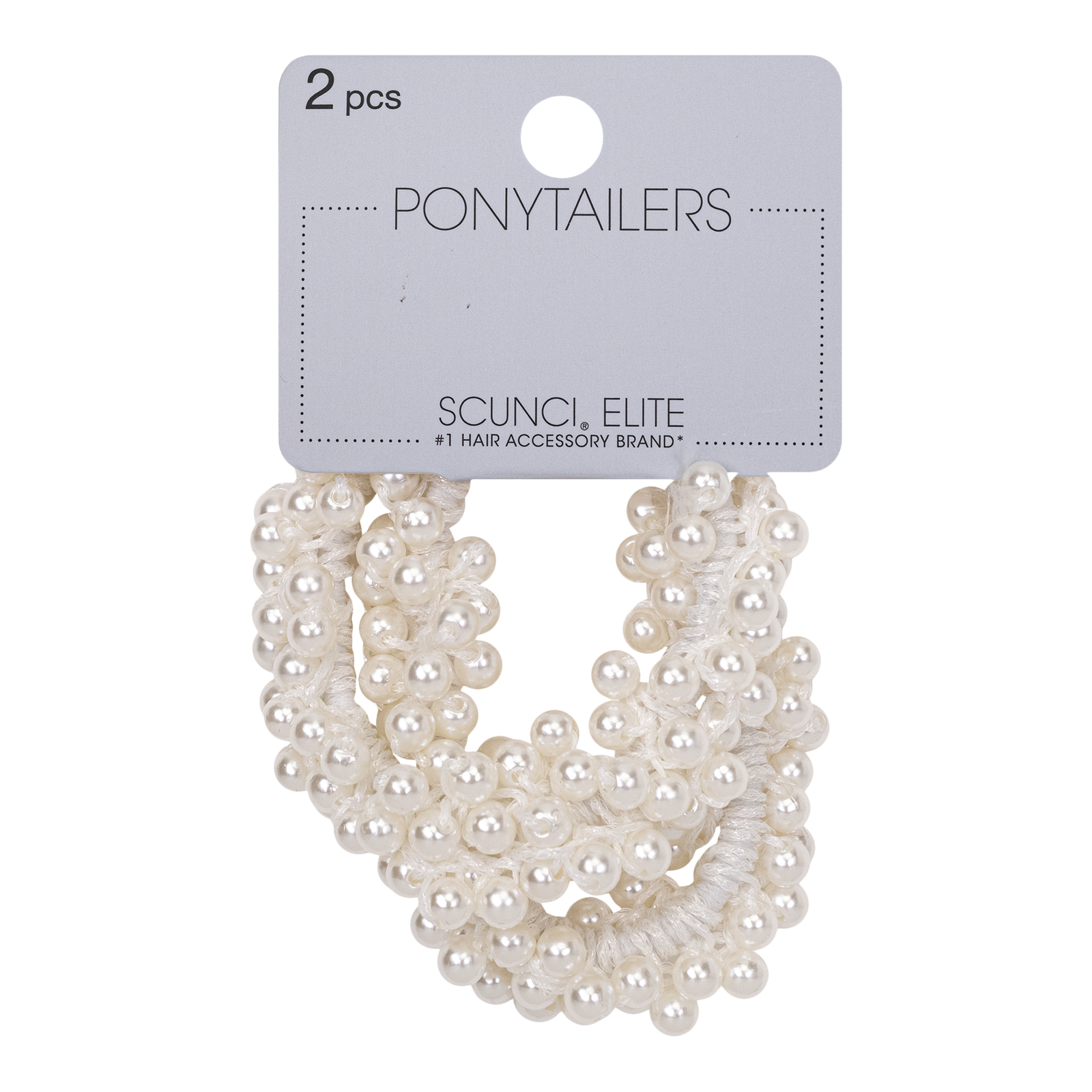 Elite Faux Pearl Ponytailers