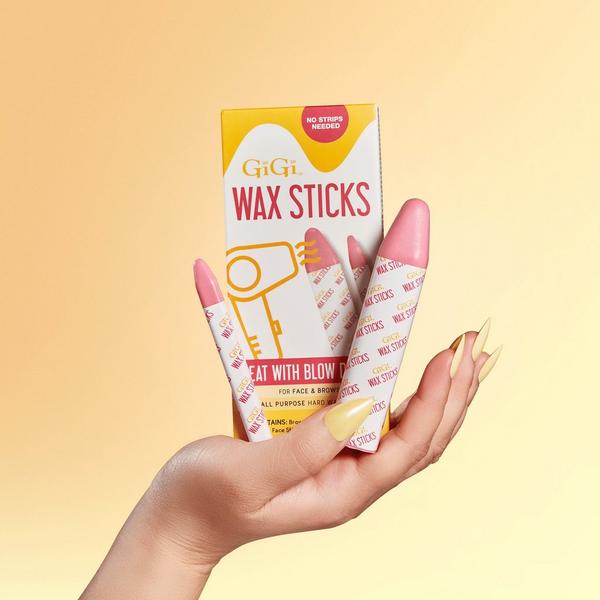 Gigi Blow Dry Wax Sticks, Hard Wax Formula #3