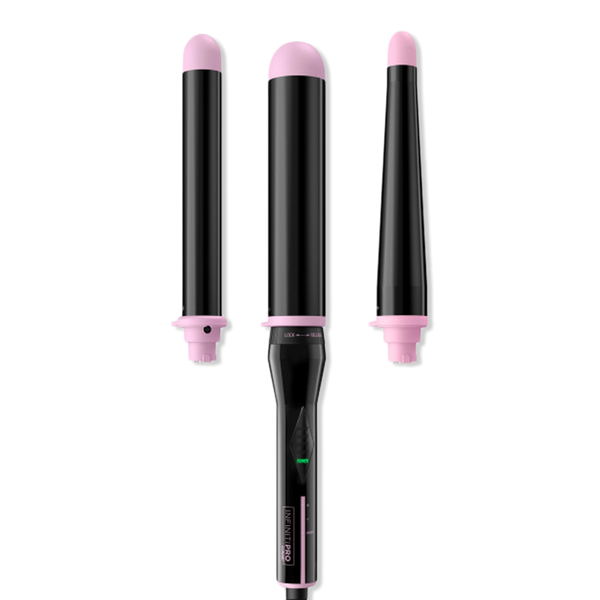  Olivia Garden Titanium + Ion 1 High Performance Professional  Curling Iron Dual Voltage with Heat Resistant Heat Mat/Pouch and 1 Limited  Edition Detangling Brush : Beauty & Personal Care