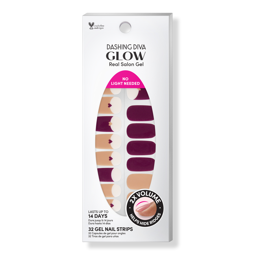 Dashing Diva Latte Lane Real Salon Gel GLOW Art #1