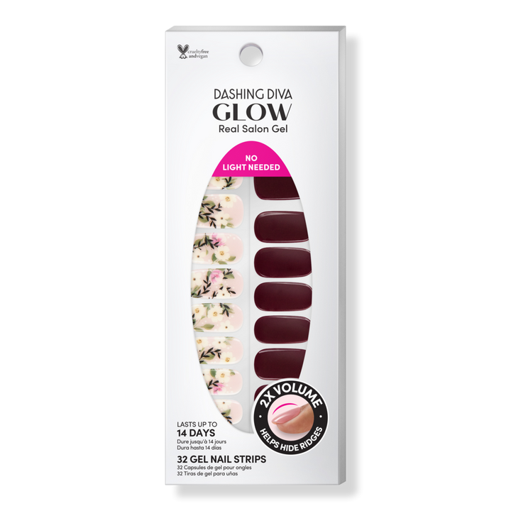 Dashing Diva Evergreen Real Salon Gel GLOW Art #1
