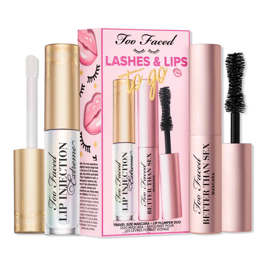 Lashes & Lips to Go Bestsellers Travel Size Duo - Too Faced | Ulta Beauty