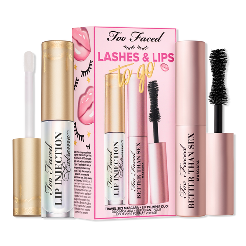 Too Faced Lashes & Lips to Go Bestsellers Travel Size Duo Ulta Beauty