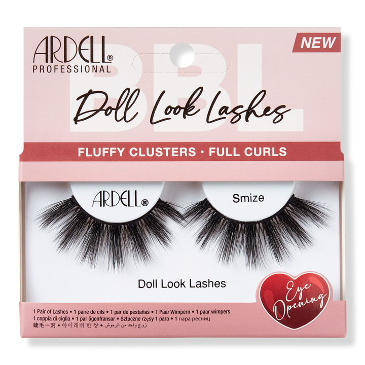 Ardell BL Doll Lashes Smize False Lash, Fluffy Clusters and Full Curl #1