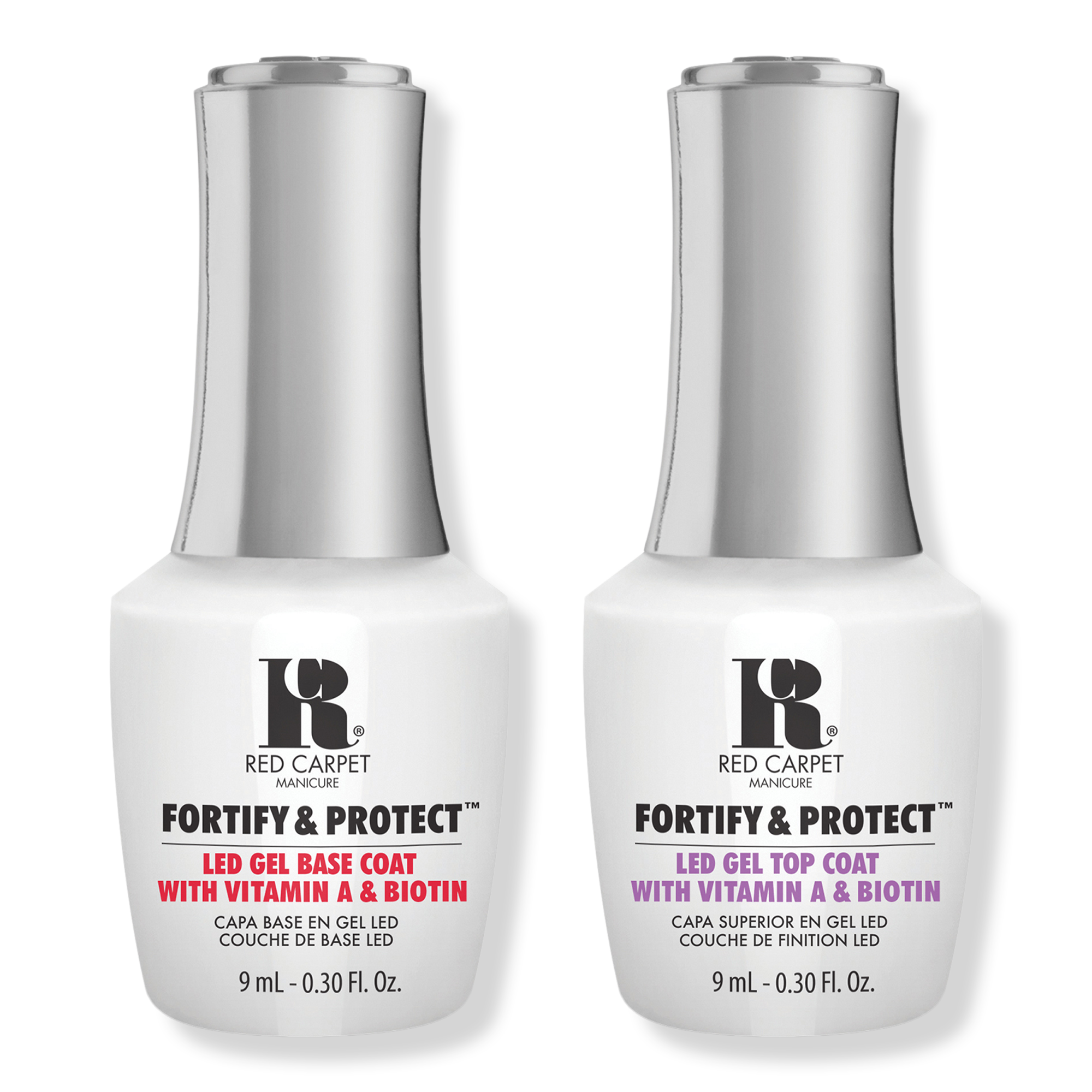 Red Carpet Manicure Fortify & Protect Base Coat + Top Coat Duo #1