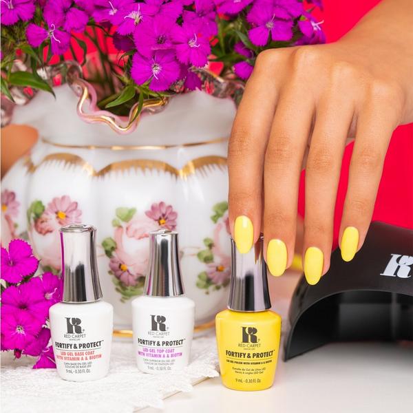 Red Carpet Manicure Fortify & Protect Base Coat + Top Coat Duo #3