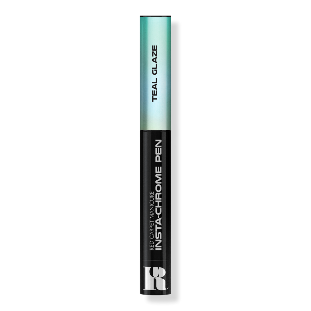 Red Carpet Manicure Insta-chrome Nail Art Pen For Gel Polish - Teal Glaze