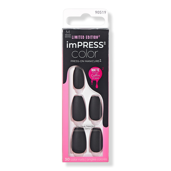 Kiss imPRESS Color Thriller Night Halloween Press-On Nails #1