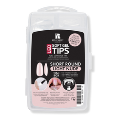 Soft Gel Short Round Pink Nude Nail Tips - Red Carpet Manicure | Ulta
