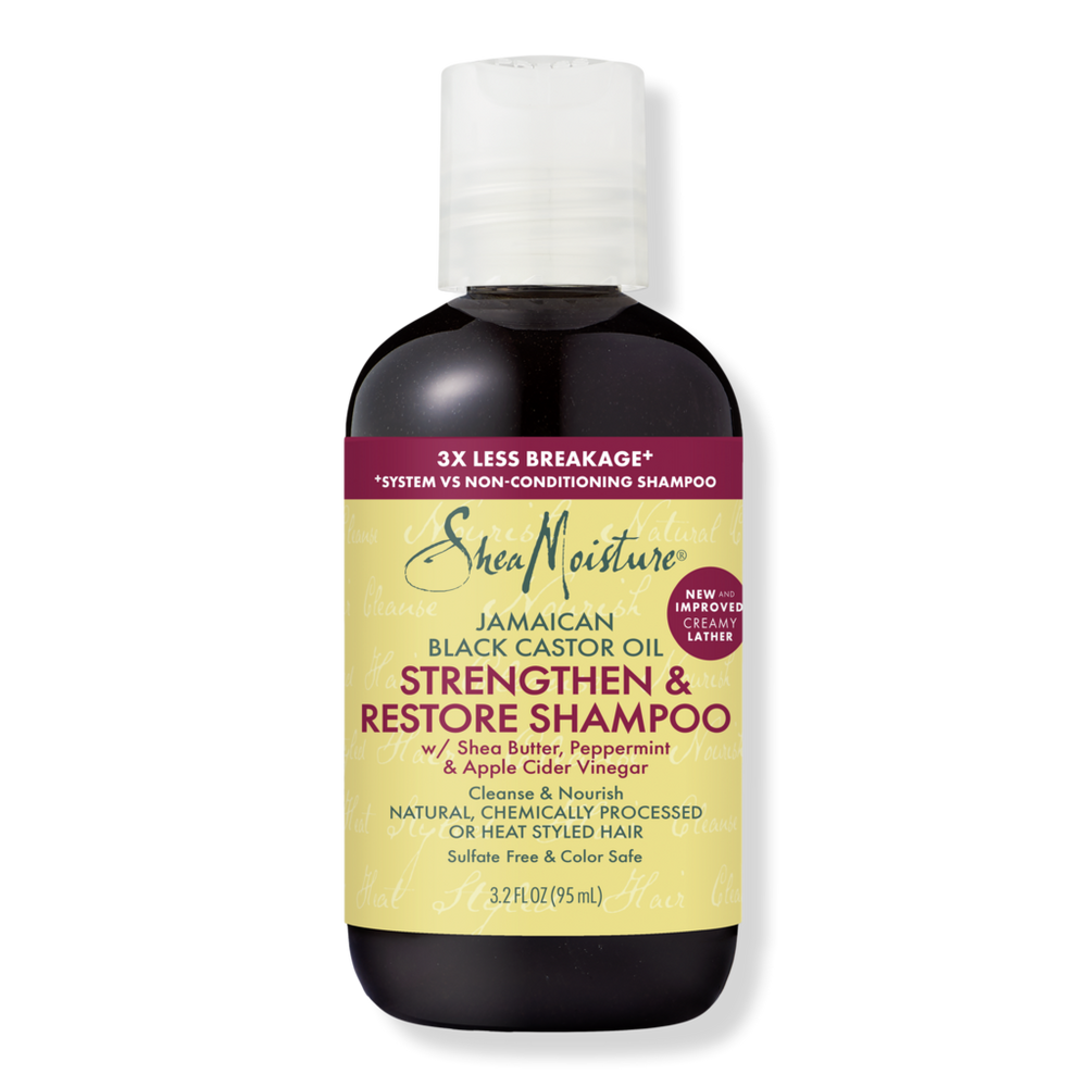 SheaMoisture Jamaican Black Castor Oil Strengthen & Restore Shampoo Travel Size