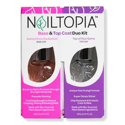 Nailtopia Base & Top Coat Duo