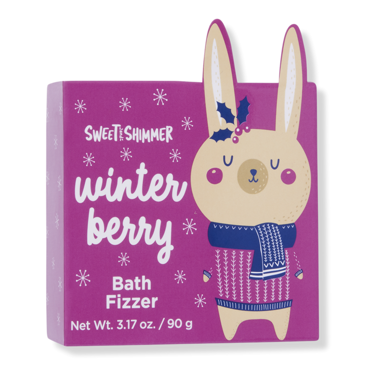 Sweet & Shimmer Winter Berry Bath Fizzer #1