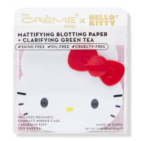 Hello Kitty Mattifying Blotting Paper + Reusable Mirror Compact