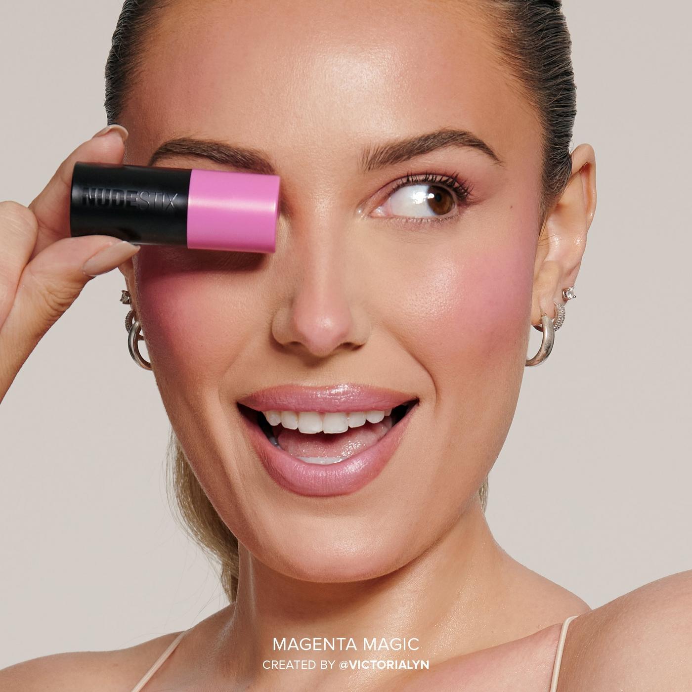 NUDIES Matte + Glow Core All Over Face Blush Color