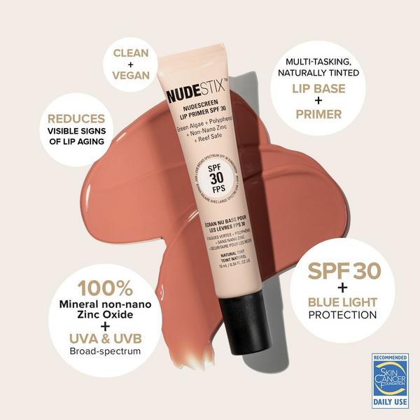 NUDESTIX Nudescreen Lip Primer SPF 30 #7