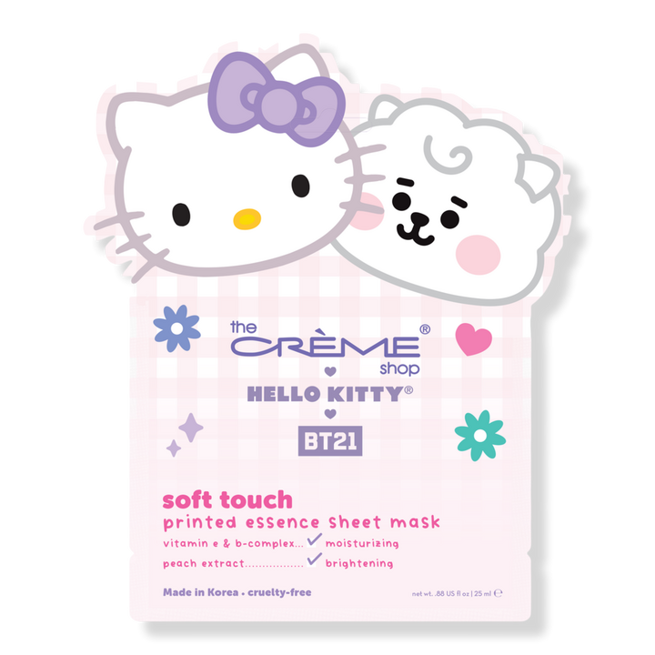 The Crème Shop Hello Kitty & BT21 Soft Touch Printed Essence Sheet Mask #1