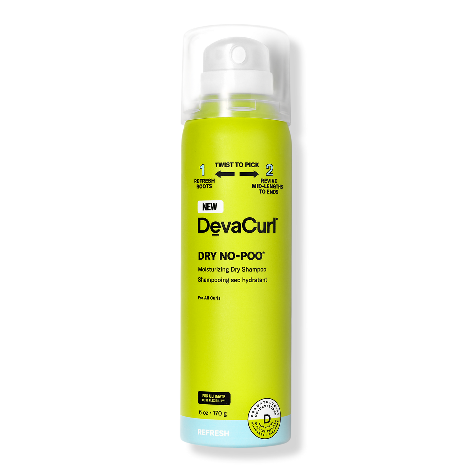 DevaCurl Dry No-Poo Moisturizing Dry Shampoo 6oz DevaCurl Dry No-Poo Moisturizing Dry Shampoo 6oz