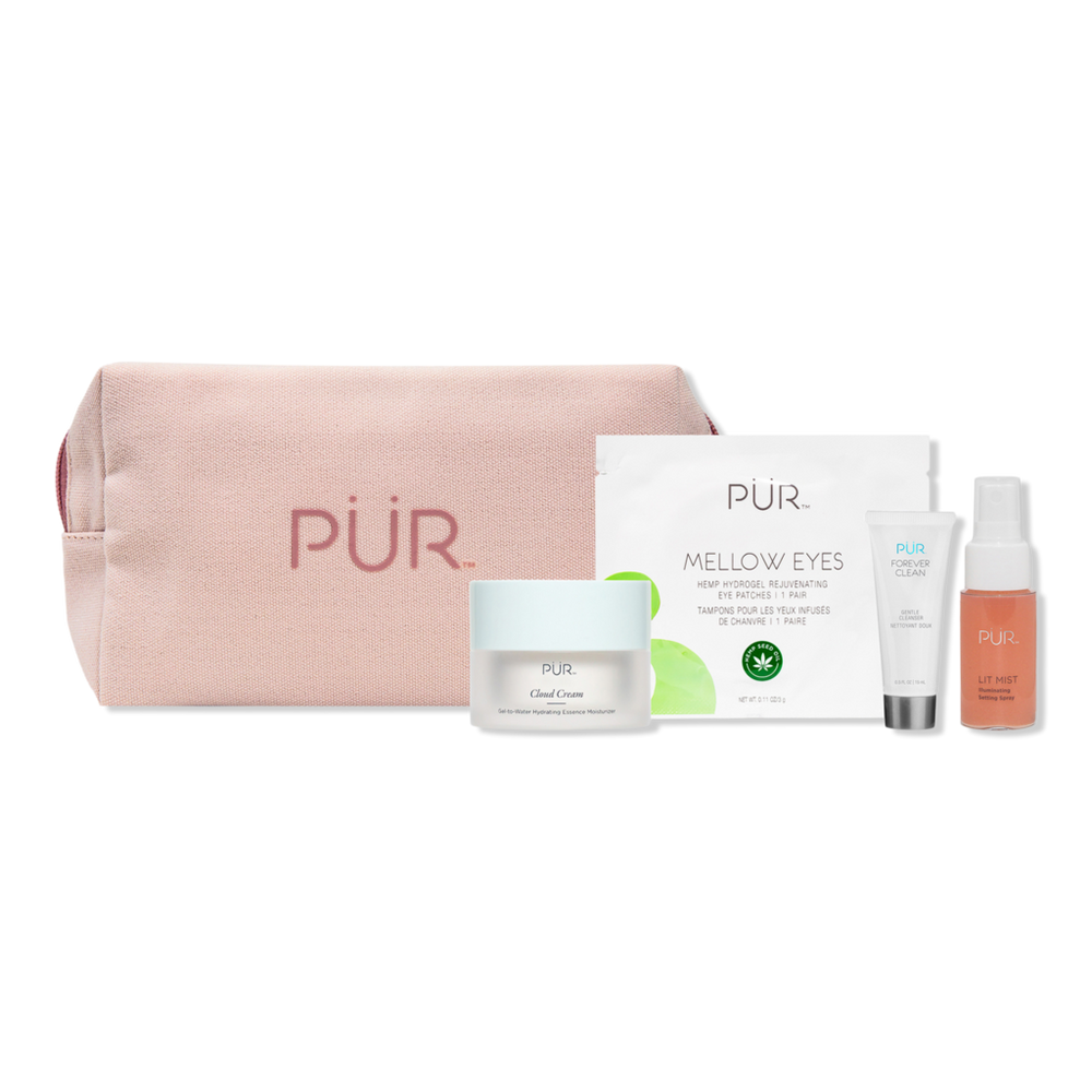 PUR Daily Skinvestment 4 Step Simple Skincare Routine