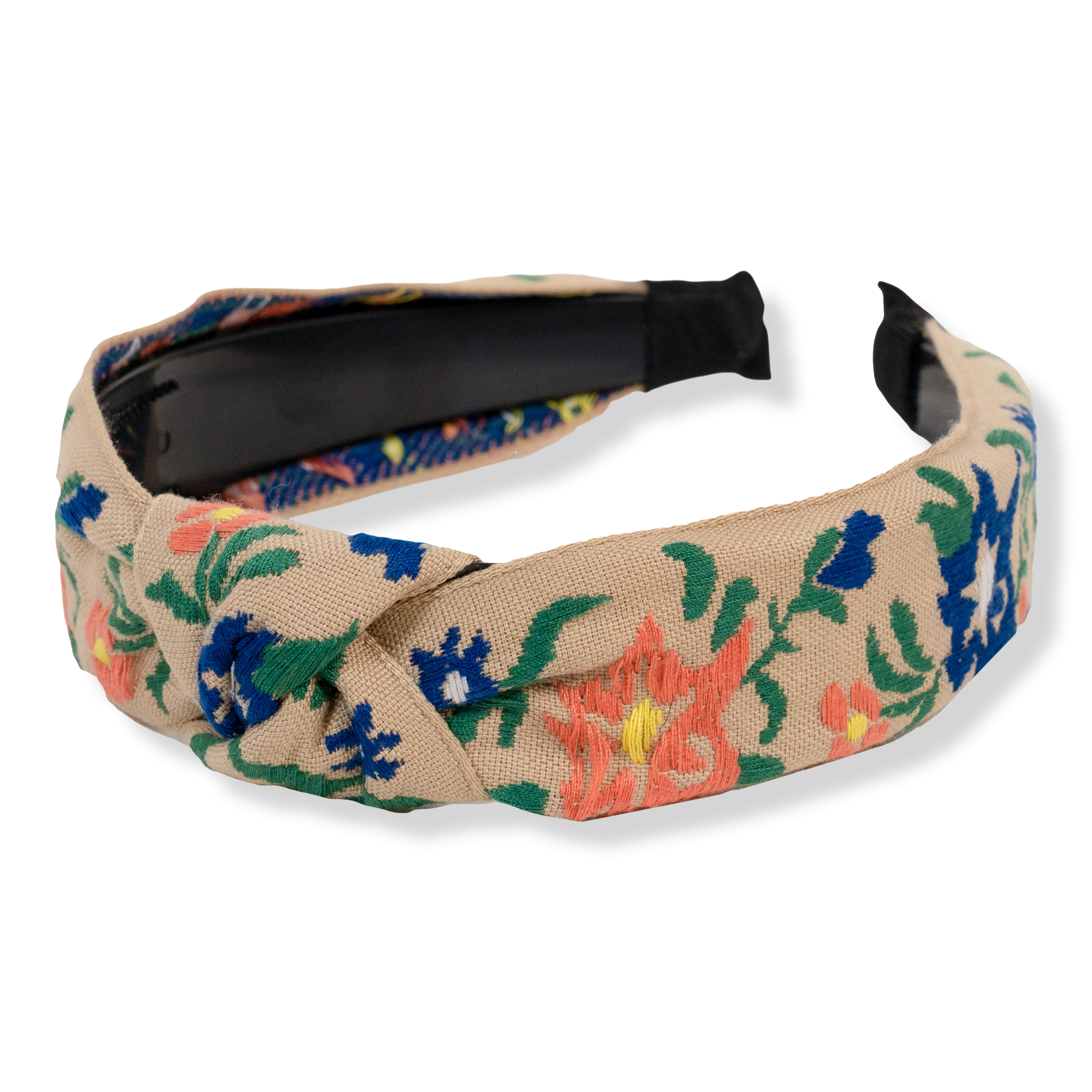 Locks & Mane Embroidered Floral Headband #1