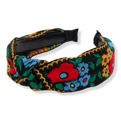 Locks & Mane Embroidered Floral Headband