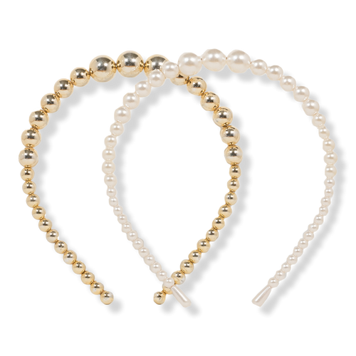Having a Ball Pearl & Gold Headbands Locks & Mane Ulta Beauty