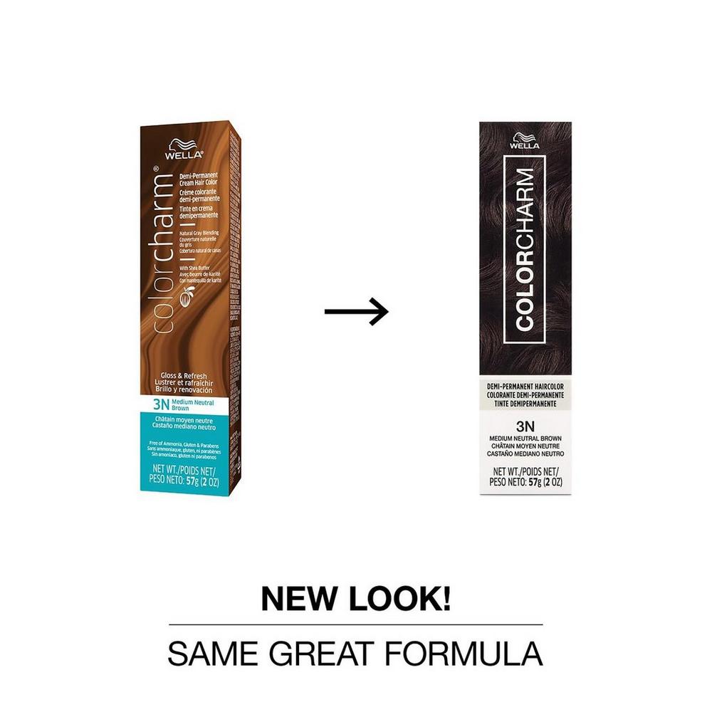 Colorcharm Demi-Permanent Cream Hair Color