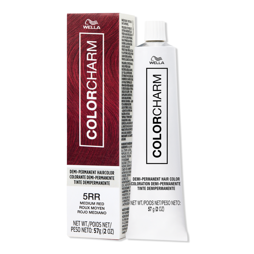 Wella Colorcharm Demi-permanent Cream Hair Color - 5rr Medium Red