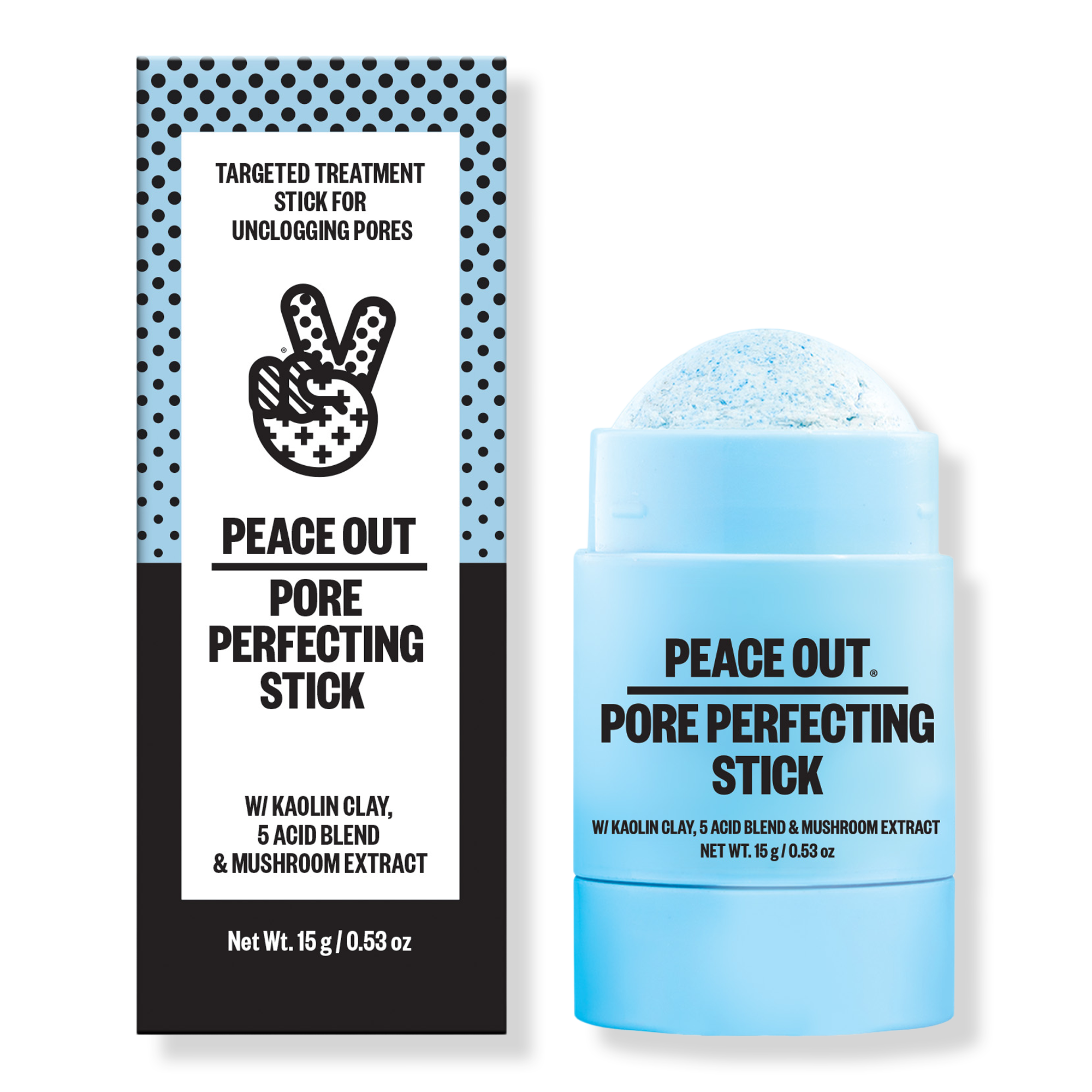 Peace Out Pore Perfecting AHA & Blackhead Exfoliator Stick #1