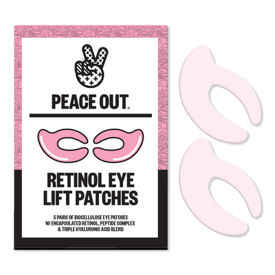 Peace Out Retinol 360° Eye Lift Patches to Lift, Firm and Revitalize Eyes