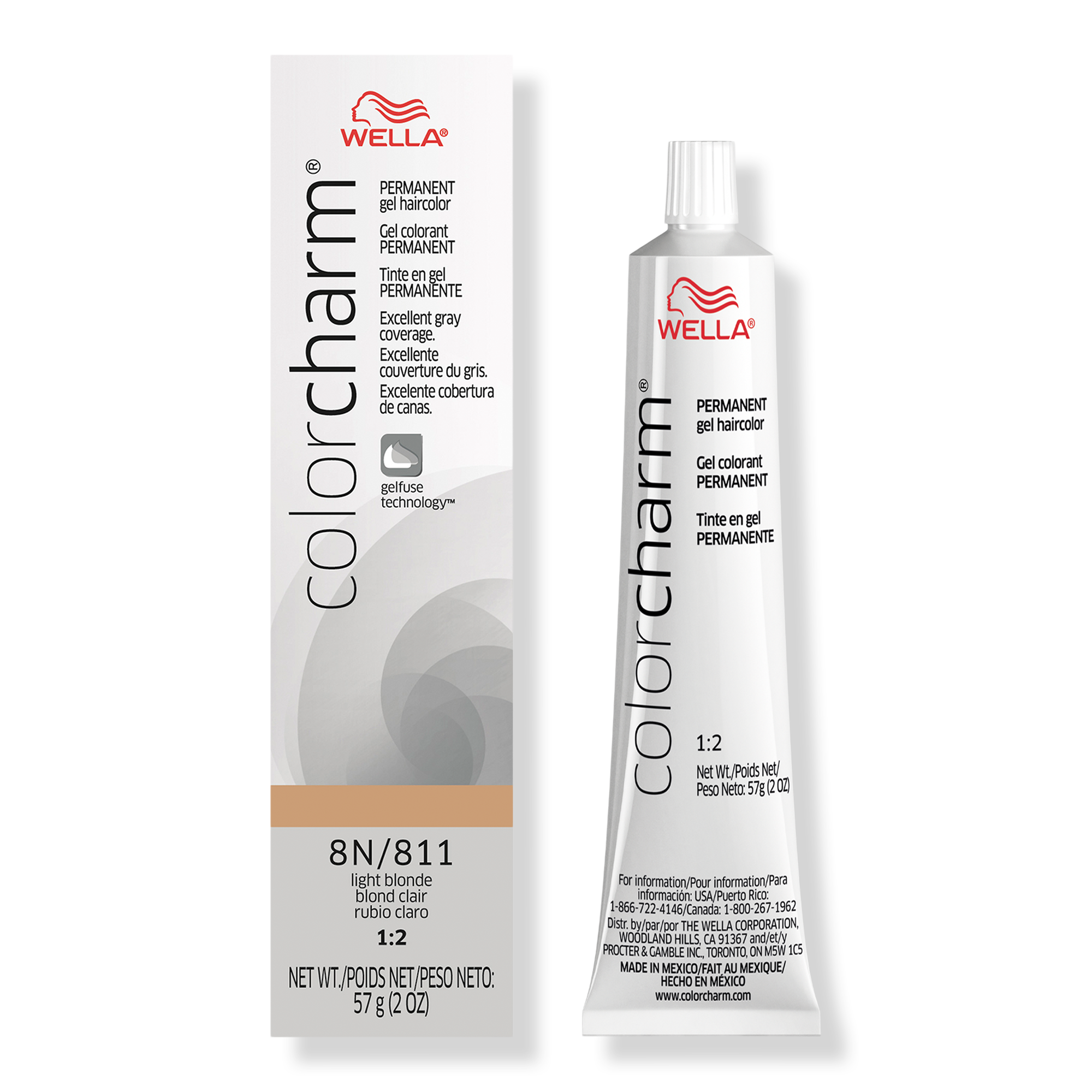 Wella Colorcharm Permanent Gel Hair Color #1