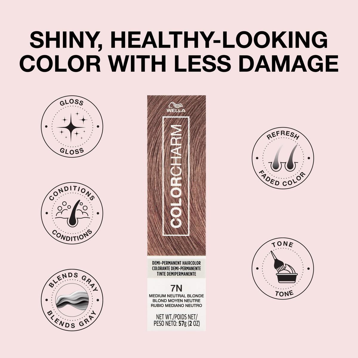 Colorcharm Demi-Permanent Cream Hair Color