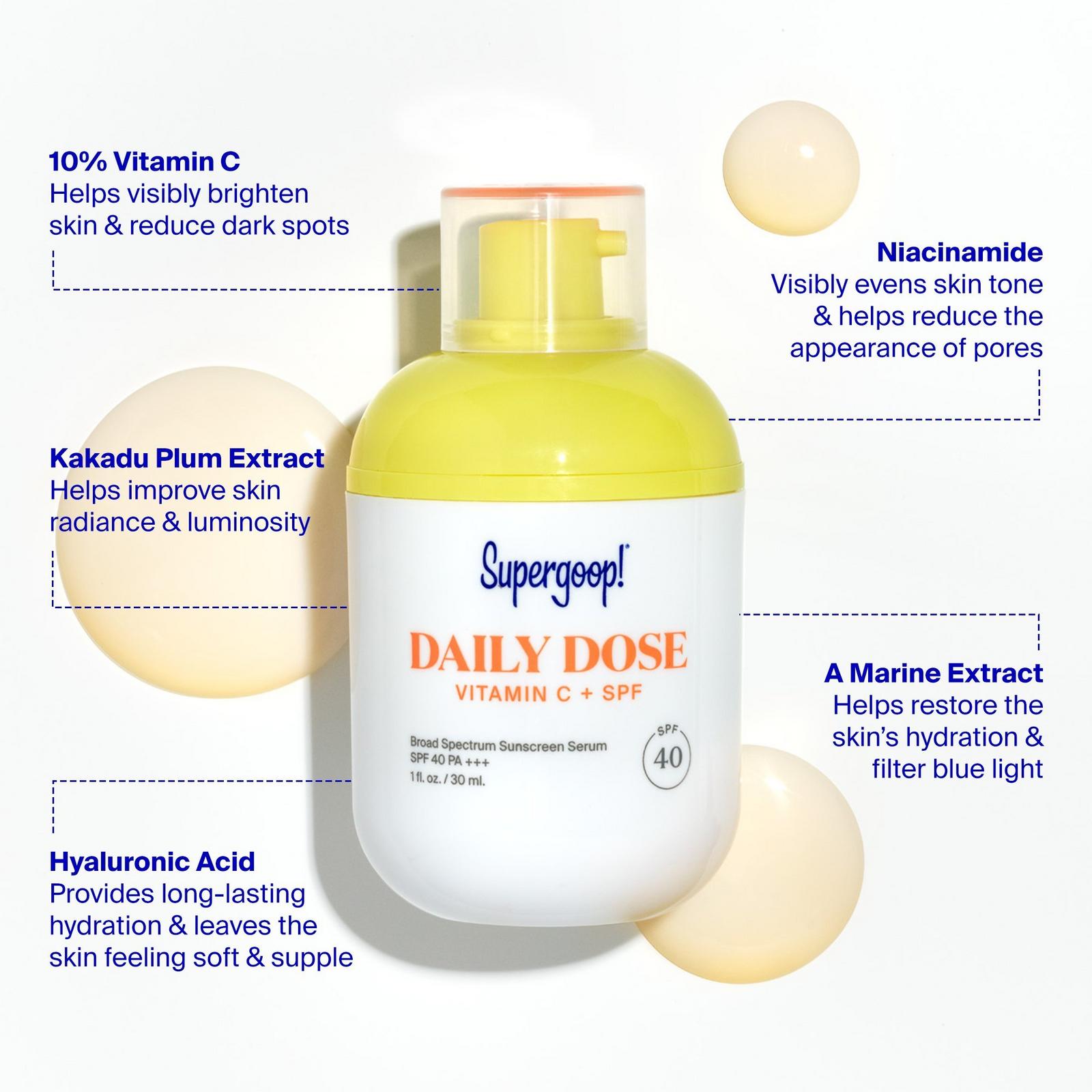 Daily Dose Vitamin C + SPF 40 Brightening Serum