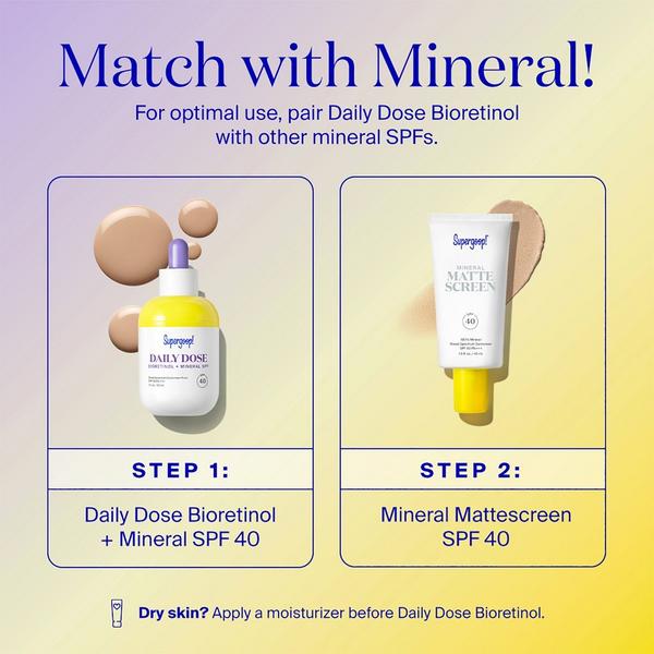 Supergoop! Daily Dose Bioretinol + Mineral SPF 40 #7