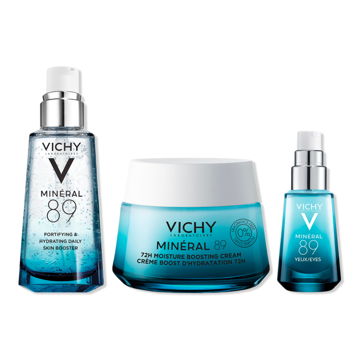Vichy Mineral 89 Strengthening Hydration 3-Step Value Kit #1
