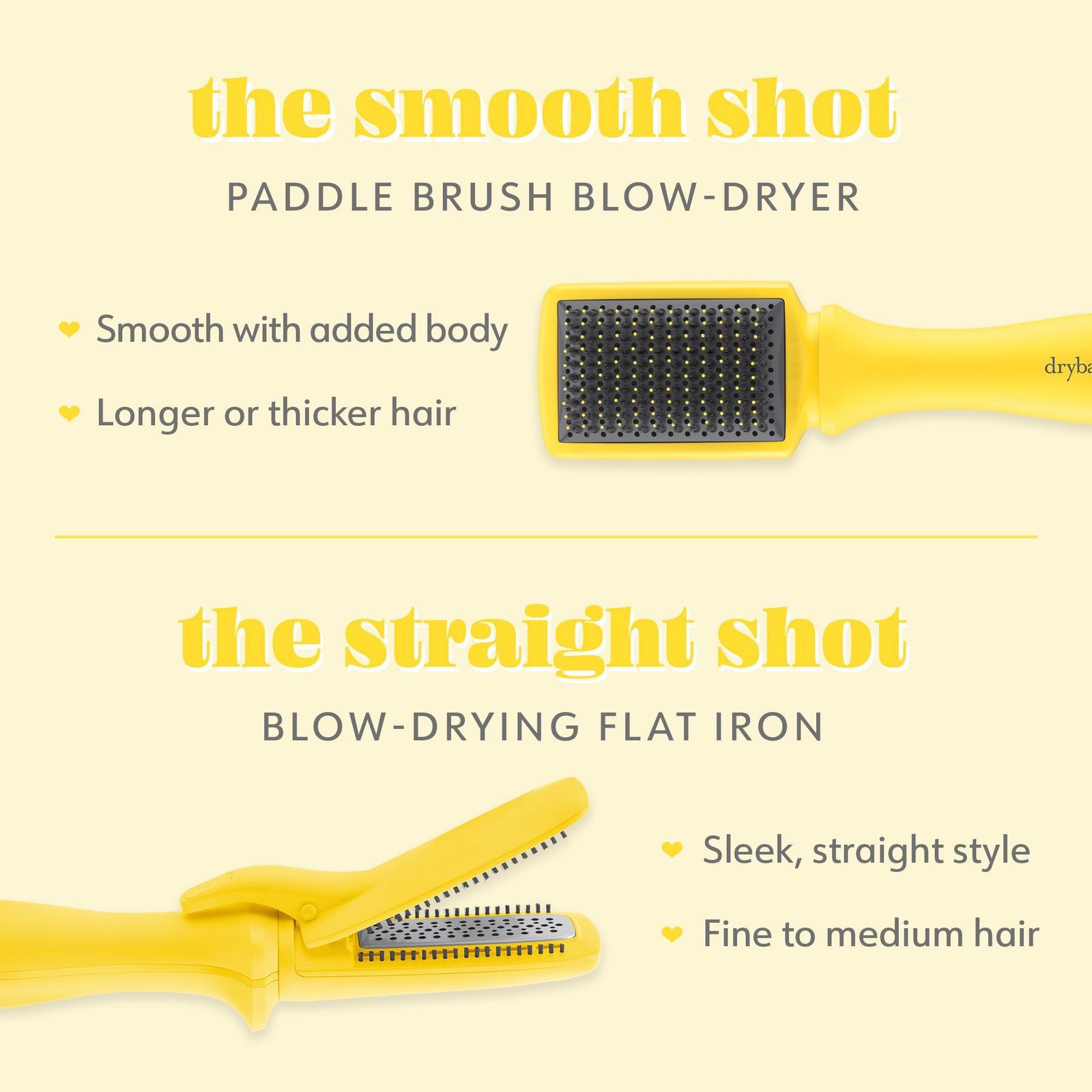 The Smooth Shot Paddle Blow Dryer Brush