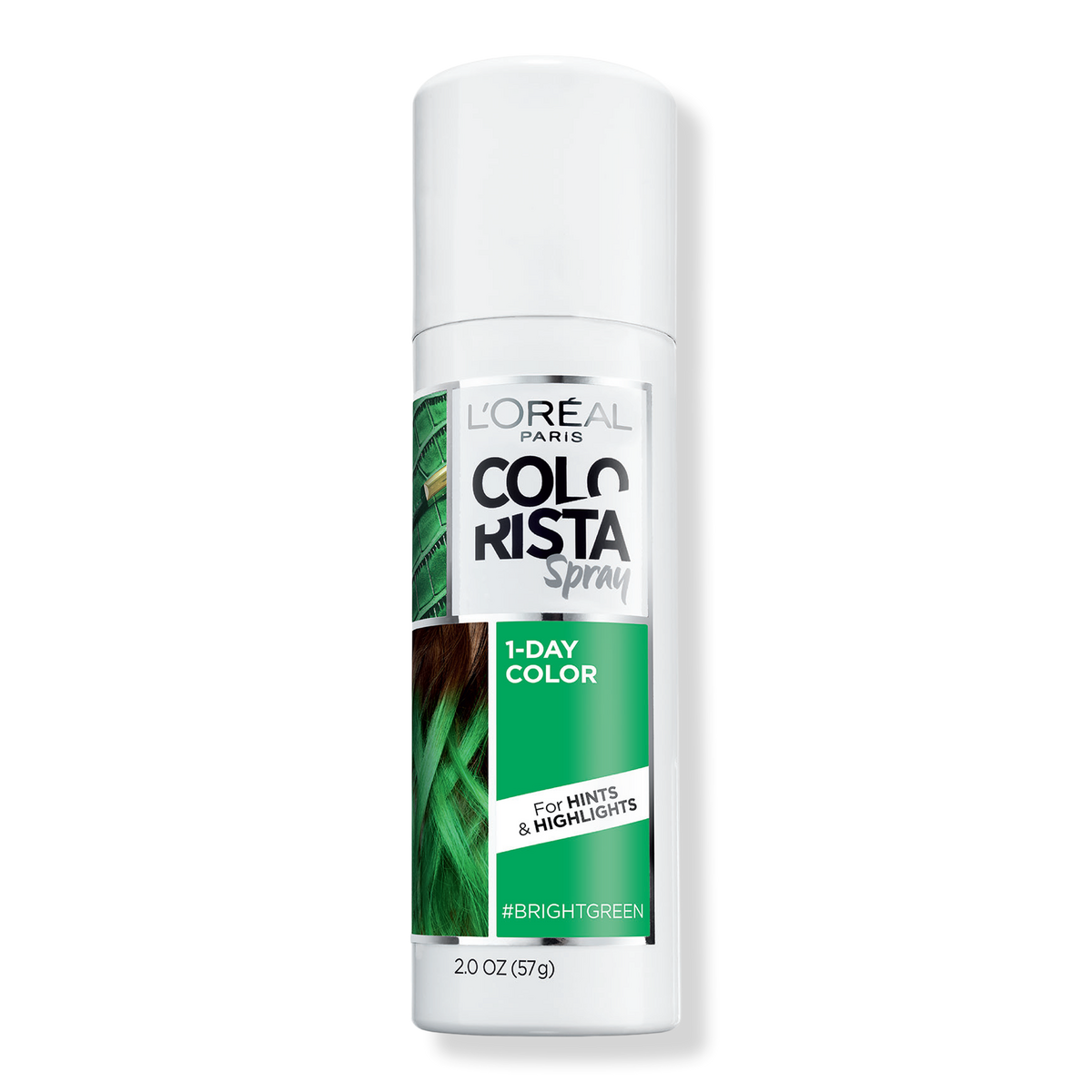 Green spray for hair discount