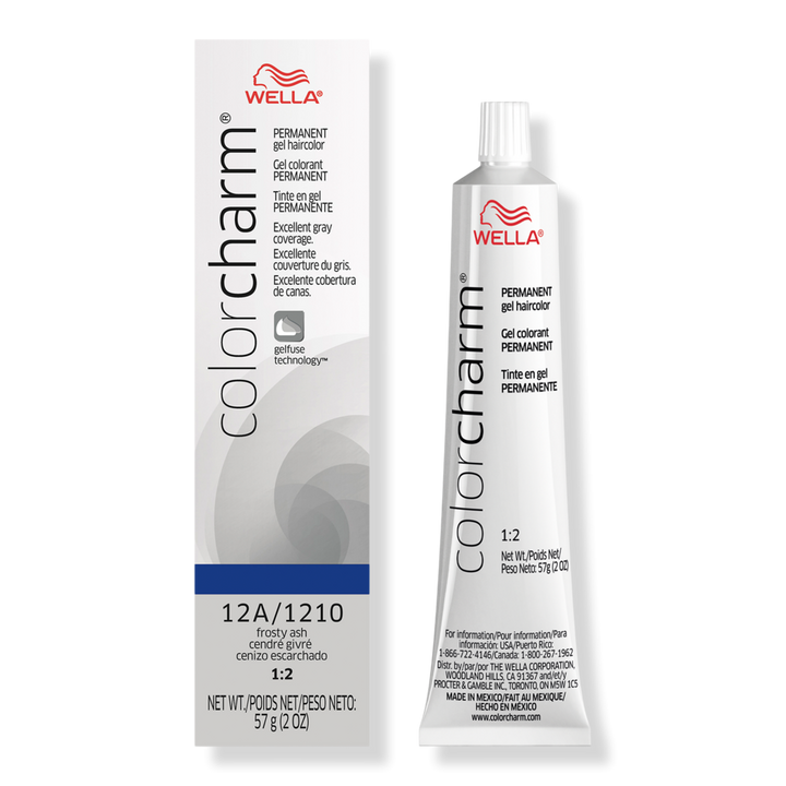 12A Frosty Ash Colorcharm Permanent Gel Hair Color Wella Ulta Beauty