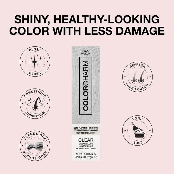 Wella Colorcharm Demi-Permanent Cream Hair Color #4