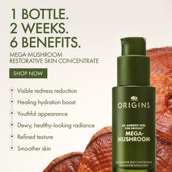 Origins Mega Mushroom Barrier Rescue Concentrated Serum #3