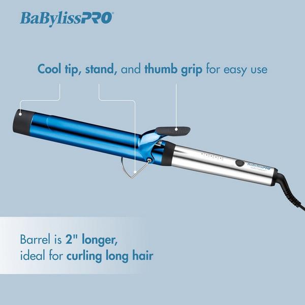 BaBylissPRO Nano Titanium XL Spring Curling Iron #7