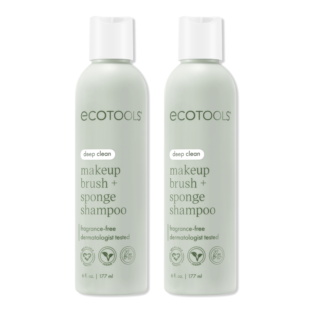 EcoTools Makeup Brush + Sponge Cleansing Shampoo 2-Pack #1