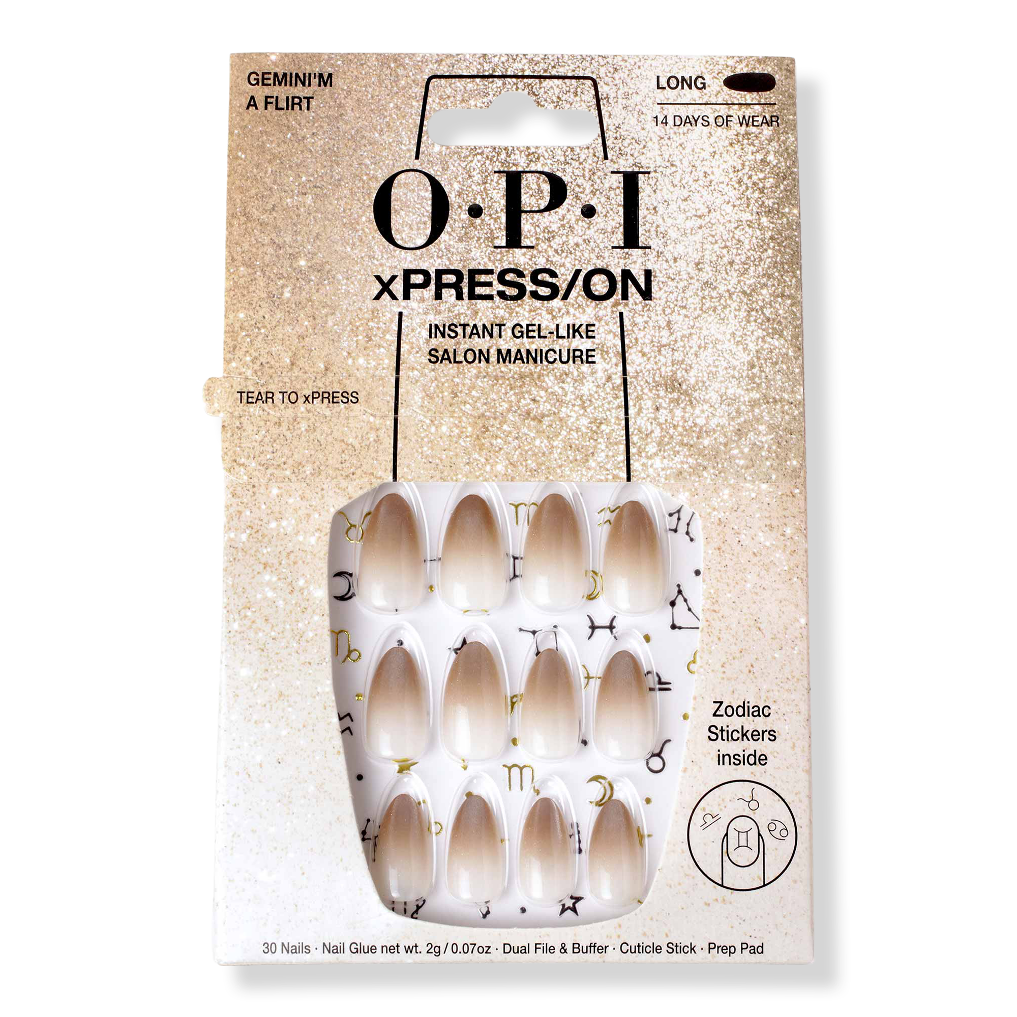 OPI xPRESS/On Special Effect Press On Nails #1