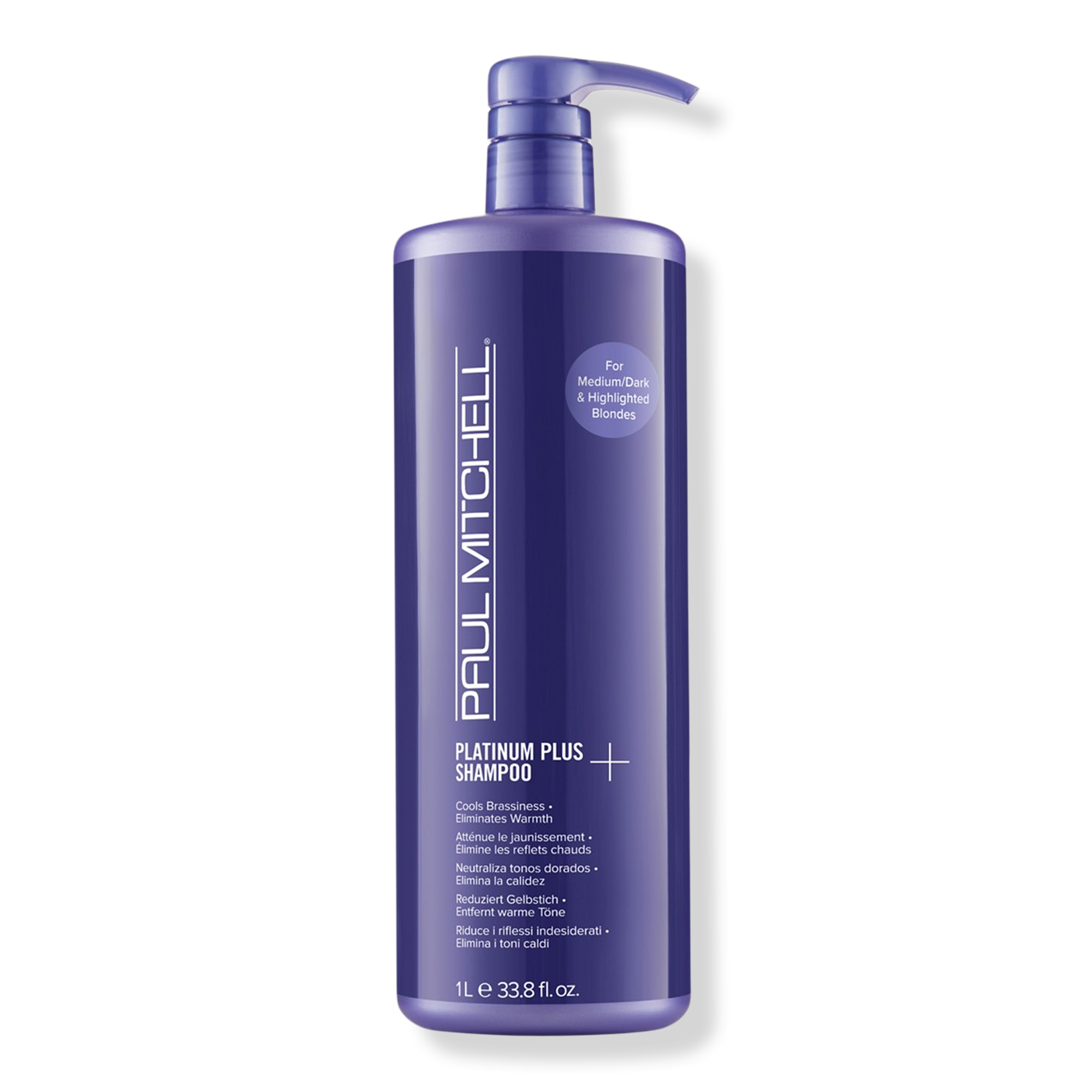 Paul Mitchell - 33.8 oz Platinum Plus Purple Shampoo | Ulta Beauty