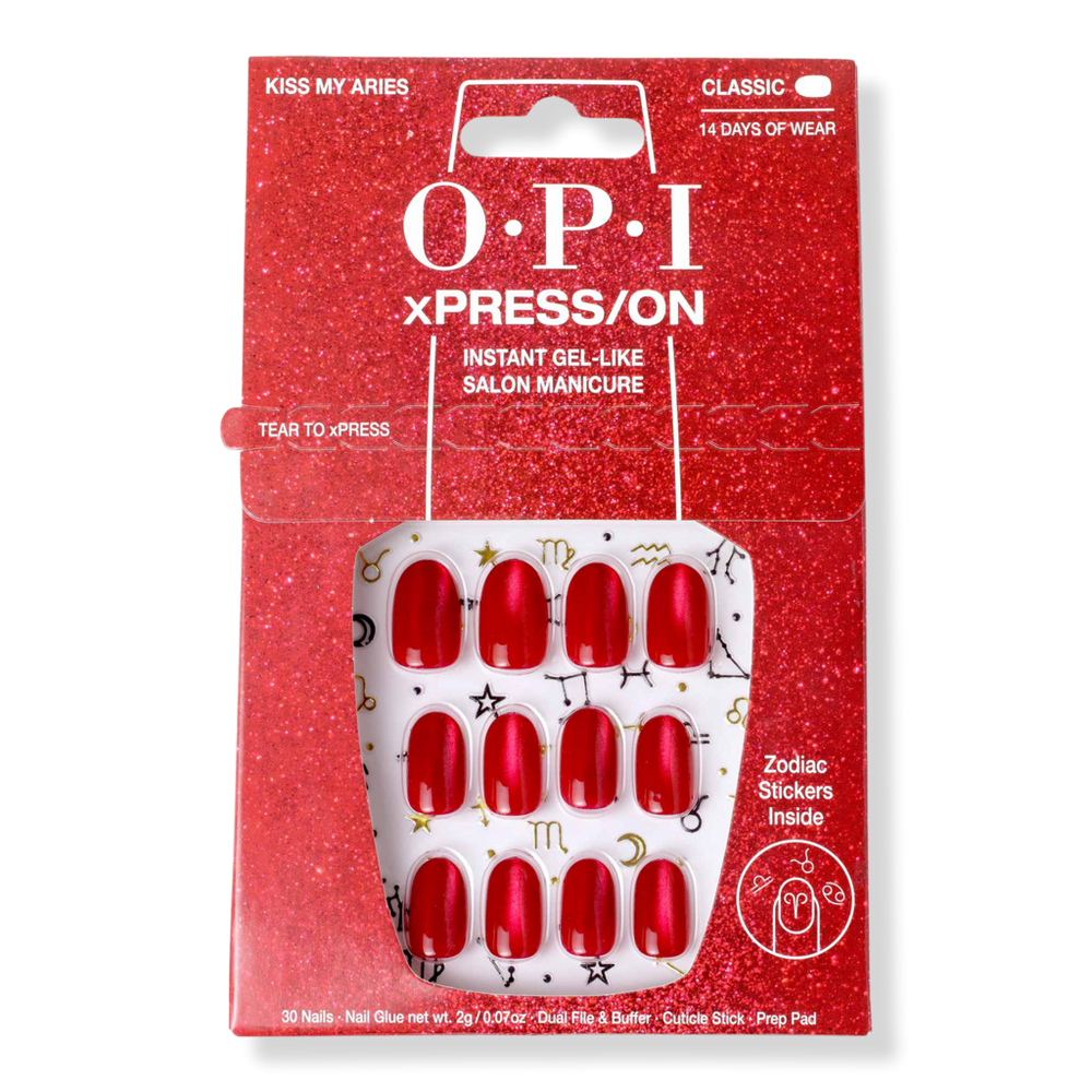 Opi Xpress/on Special Effect Press On Nails - Kiss My Aries