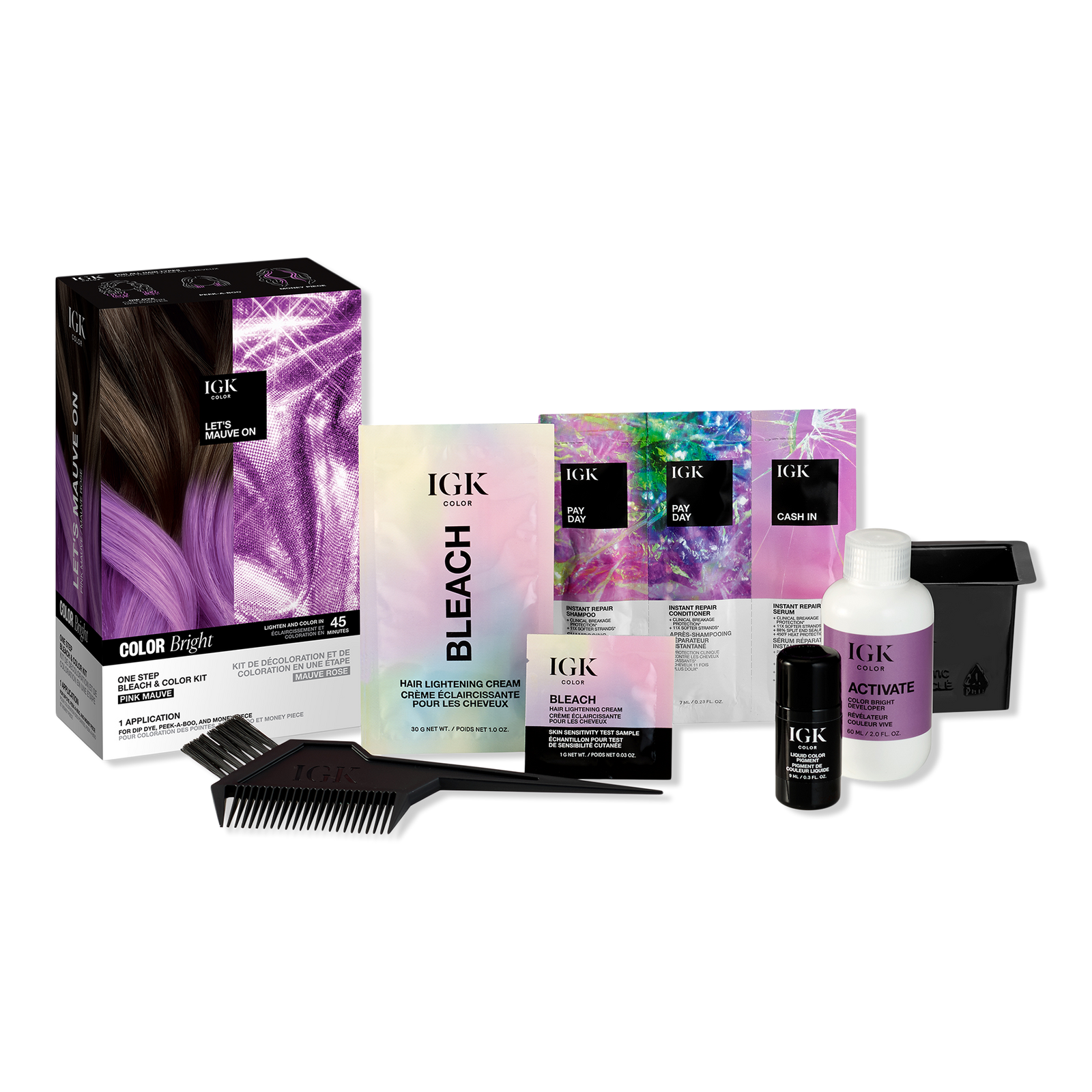 IGK Color Bright Kit Lets Mauve On