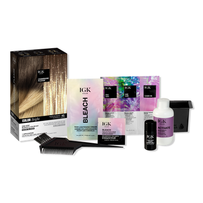 IGK Color Bright One Step Bleach & Color Kit