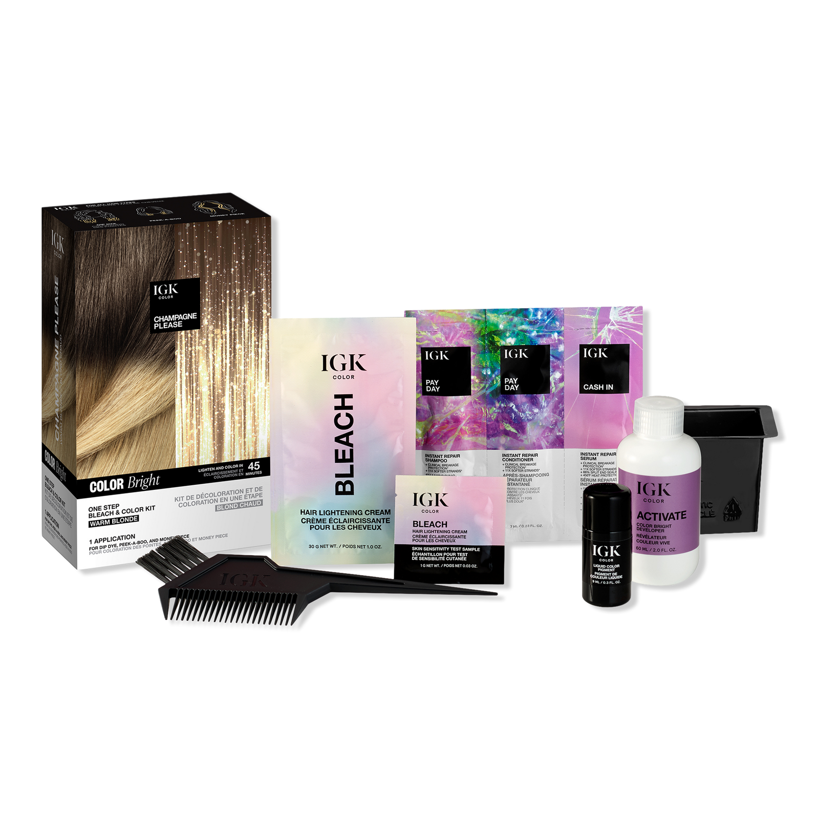 IGK Color Bright Kit Champagne Please IGK Color Bright Kit Champagne Please