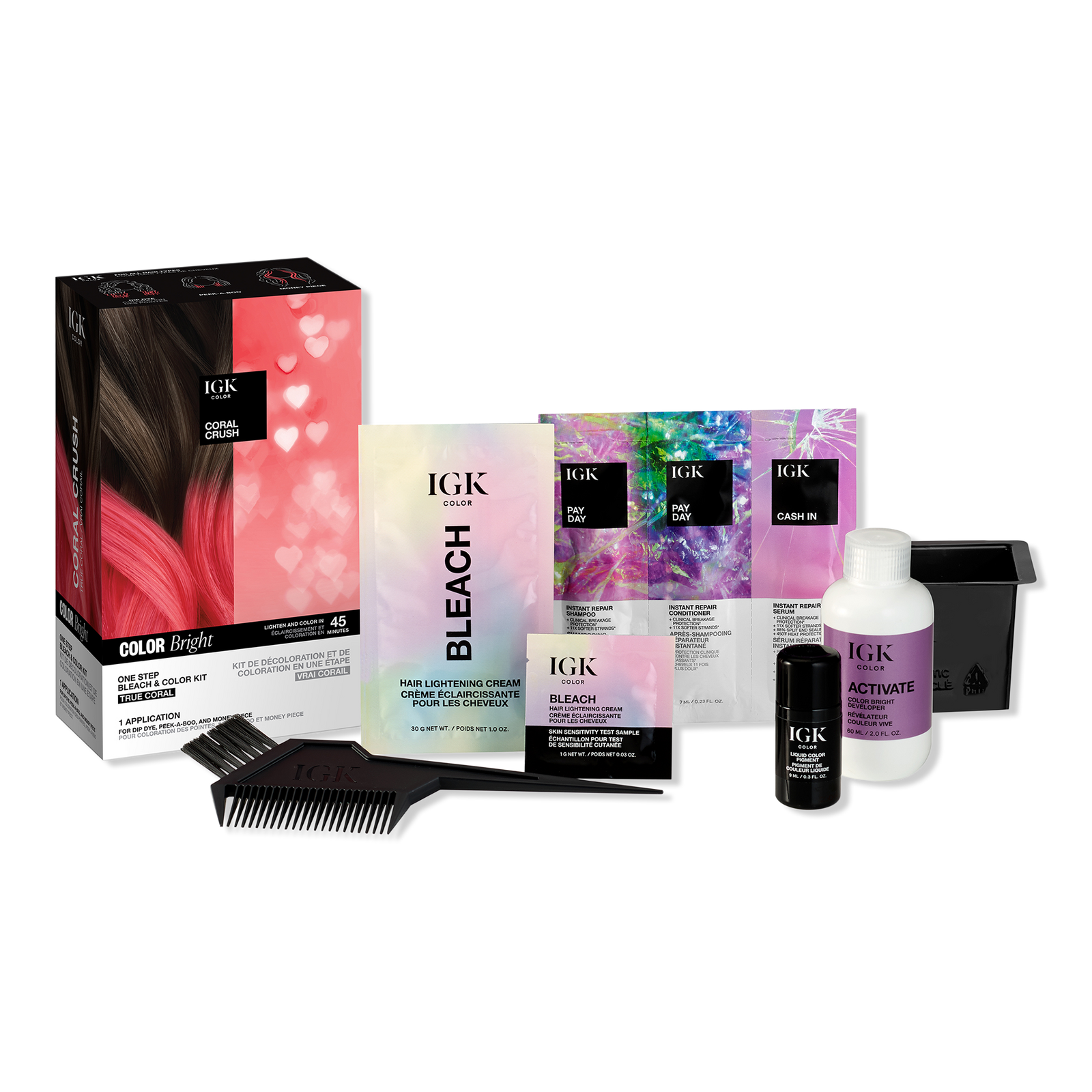IGK Color Bright Kit Coral Crush IGK Color Bright Kit Coral Crush