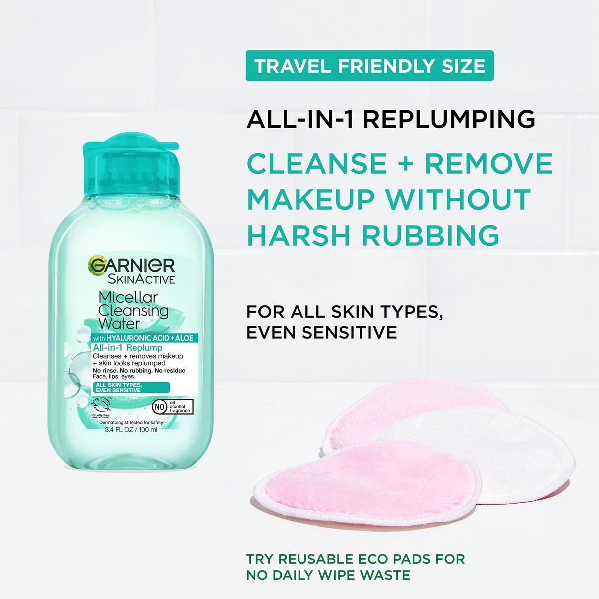 SkinActive Micellar Replumping Hyaluronic Acid Micellar Water