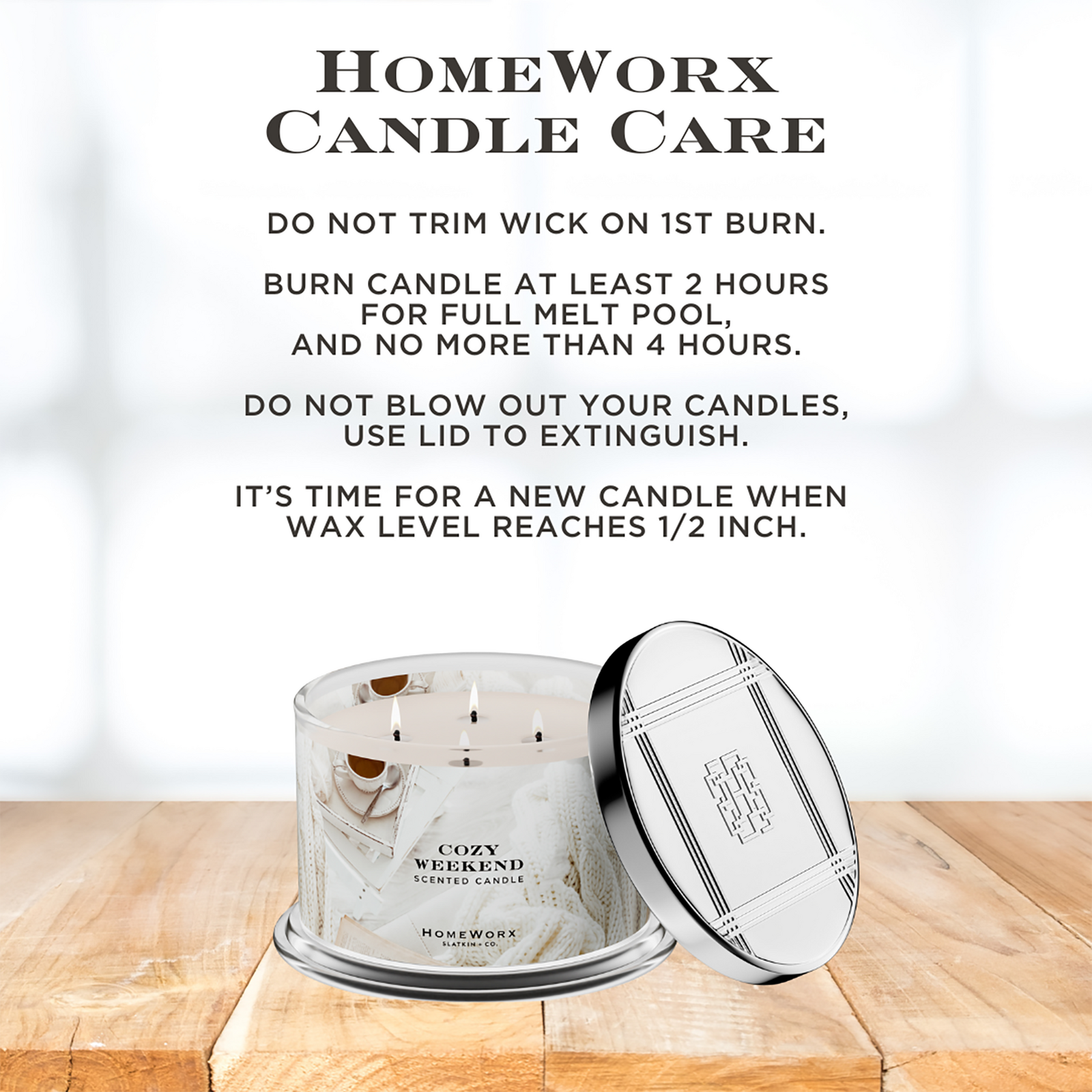 Cozy Weekend 4-Wick Scented Candle